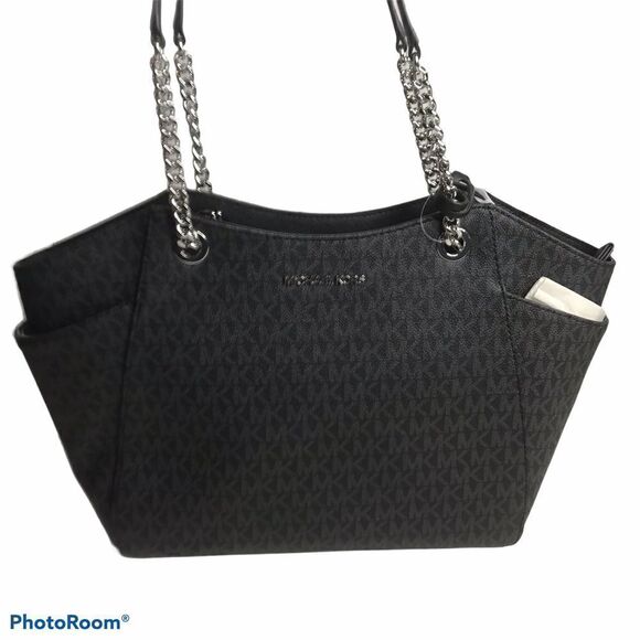 Michael Kors Chain Shoulder Tote NWT - Picture 1 of 9